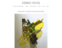 Tablet Screenshot of debbiehesse.com